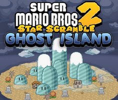 Süper Mario Bros Yildiz Toplama Hayalet Ada